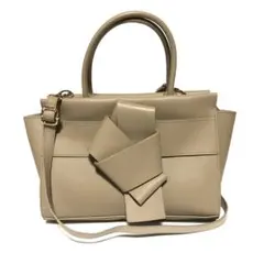 LANVIN en Bleu ボリュームリボン ハンドバッグ ランバンオンブルー