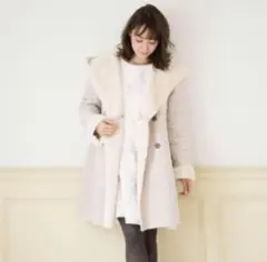 MERCURYDUO ムートンコート&ワンピース2点セット