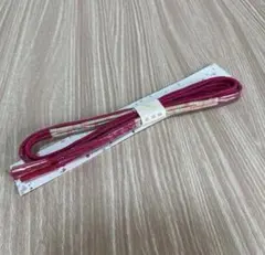 帯締め②佐賀錦　濃いピンク