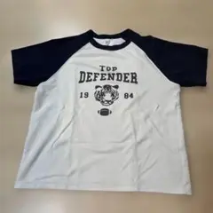 ユニクロ　160cm TOP DEFENDER タイガーTシャツ　エアリズム