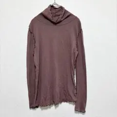 earth music＆ecologyカットソー ハイネック M長袖 メロウ