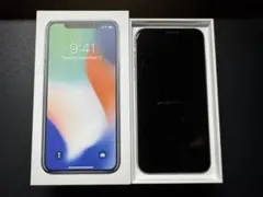 Apple iPhoneX 本体64GB イヤホン アダプタ付 アイフォンX本体 - メルカリ