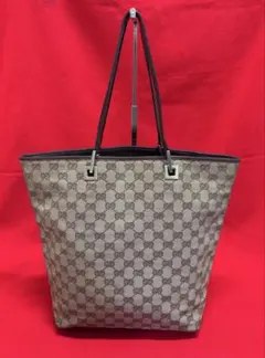 グッチ トートバッグ GGクリスタル 肩掛け可能 ゴールド金具 レザー