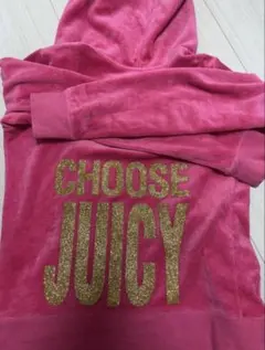 ♡juicy couture♡バービー ピンク キラキラ ベロア パーカー - メルカリ