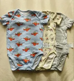 【UNIQLO】ロンパース3枚セット 90cm