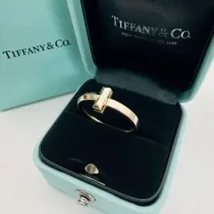 Tiffany & Co. リング Tワイヤー スクエア 13号 YG750 - メルカリ