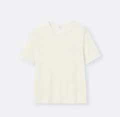 GU ソフトシアークルーネックTQ(半袖) XL NATURAL