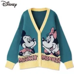 ディズニー　ミッキーマウス　ミニーマウス　カーディガン　ミニー　ミッキー
