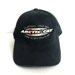 【USA古着】ARCTIC ART ビンテージ ベースボールキャップ ブラック