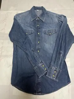 デニムシャツ　長袖