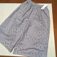 サマンサモスモス花柄パッチワーク柄スカーチョ