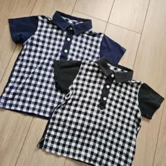 バラ売り可　アーノルドパーマー　ギンガムチェック　ポロシャツ　お揃い