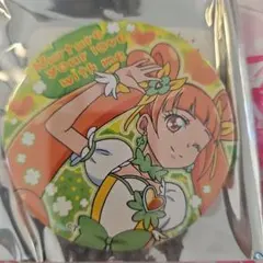ドキドキプリキュア キュアロゼッタ 四葉ありす 缶バッチ 大きい