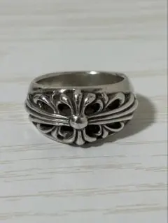 Chrome Hearts Floral Cross Ring