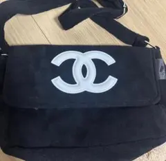 CHANEL パイル地 ショルダーバッグノベルティバック - メルカリ