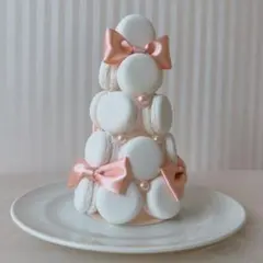 クレイクリームケーキ*「マカロンウェディング」 - メルカリ