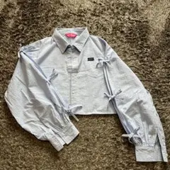 LOVE RABBY ストライプ長袖シャツ 150