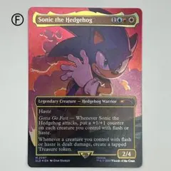 MTG Sonic the Hedgehog ボーダーレスfoil英語1枚SLD