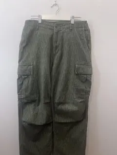 XLARGE ストライプ柄カーゴパンツ 32inch