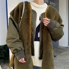 最終値下げ⭐︎【etsinta/エシンタ】ファー切替ジャケット etsinta（エシンタ） ブルゾン アウター 「etsinta」ファー切替