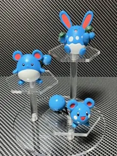 ポケモン　モンコレ　ルリリ　マリル　マリルリ ポケモン初期 モンコレ ルリリ マリル マリルリ フィギュア