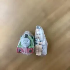きかんしゃトーマスつまんでつなげてます こっとトップ ハムハット卿 水着パーシー