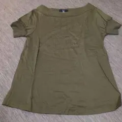 KEITH 半袖Tシャツ サイズ38 オリーブ　綿100のサムネイル