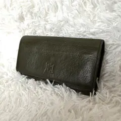 HIROFU 　二つ折り財布　ブラック プラティカ】二つ折り財布 レザー コンパクト ウォレット 本革