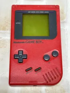 Nintendo GAME BOY ゲームボーイ　DMG−01 赤　ジャンク
