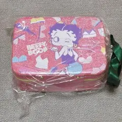 Betty Boop メイクボックス レッド ラメ | Mercari