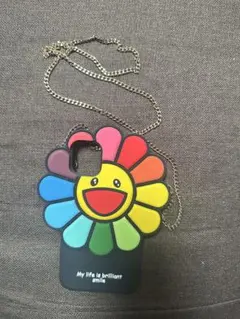 カラフルな花デザイン iPhone11ケース