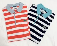 LACOSTE ポロシャツ シマシマ　2枚セット⭐︎