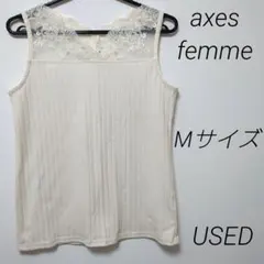 axes femme　トップス　インナー　タンクトップ　M　レディース　中古