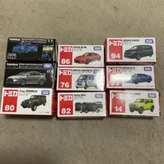 トミカミニカーセット 9台