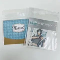 アイナナ　TEA take クリアカード　カメレオンチル　シール　ステッカー