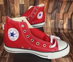 コンバースオールスター・CONVERSE ハイカット・24cm・赤 新品未使用