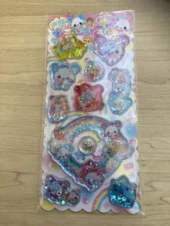 かおりつき ウォーターinシール キラうさツインズ キラキラウォーターインシール