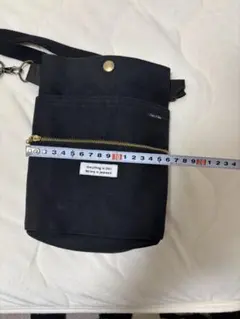 キャンバス サコッシュバッグ 黒