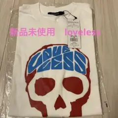 新品未使用　LOVELESS スカルプリント Tシャツ　定価8800円