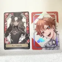 ツイステ エース・トラッポラ クリアカード プラチナジャケット ハロウィン