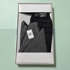 ダンヒル　カルバンクライン　ハンカチ ソックス　25㎝　グレー系　Sunil