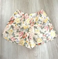 ミッシュマッシュ　花柄　ショートパンツ