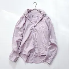 【希少サイズ】フランクアンドアイリーン EILEEN 長袖 シャツ ダメージ加工