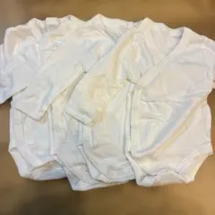 ホワイトロンパース 4枚セット
