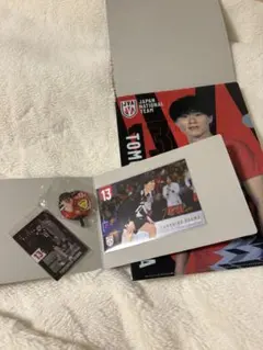 日本バレー 小川智大 クリアファイルサイン入りポストカード キーホルダー カード