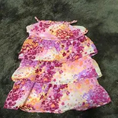 ベビーGAPシフォンフリルワンピース✨新品