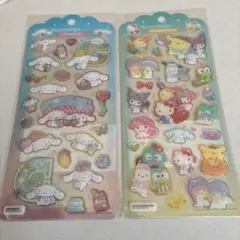 ドロップジュエリーシール、サンリオキャラクターズ、シナモロール　２枚セット