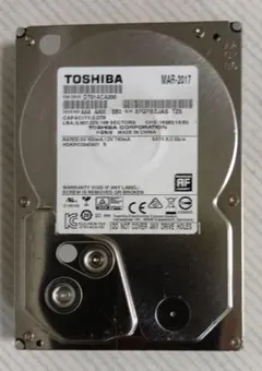 TOSHIBA MD04ABA400V 4TB HDD x 2 - メルカリ