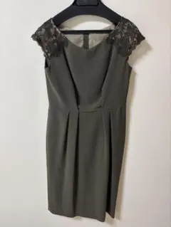 Aimer Acret オリーブグリーン タイトドレス