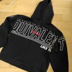 【美品】BEAUMERE 長袖パーカー　Lサイズ ブラック
